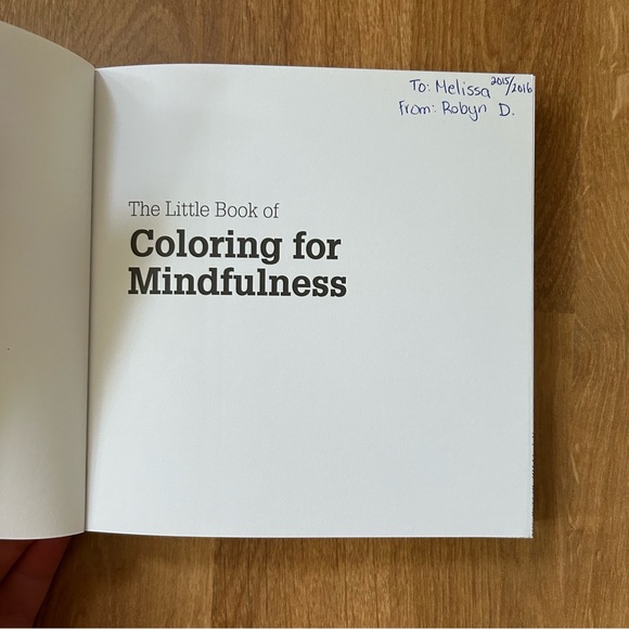 The Little Book of Colouring for Mindfulness - Picture 2 of 2